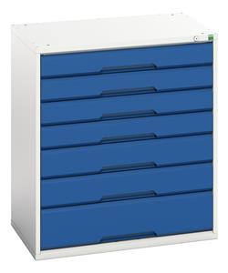 Verso 800Wx550Dx900H 7 Drawer Cabinet Bott Verso Drawer Cabinets 800 x 550  Tool Storage for garages and workshops 48/16925129.11 Verso 800 x 550 x 900H Drawer Cabinet.jpg